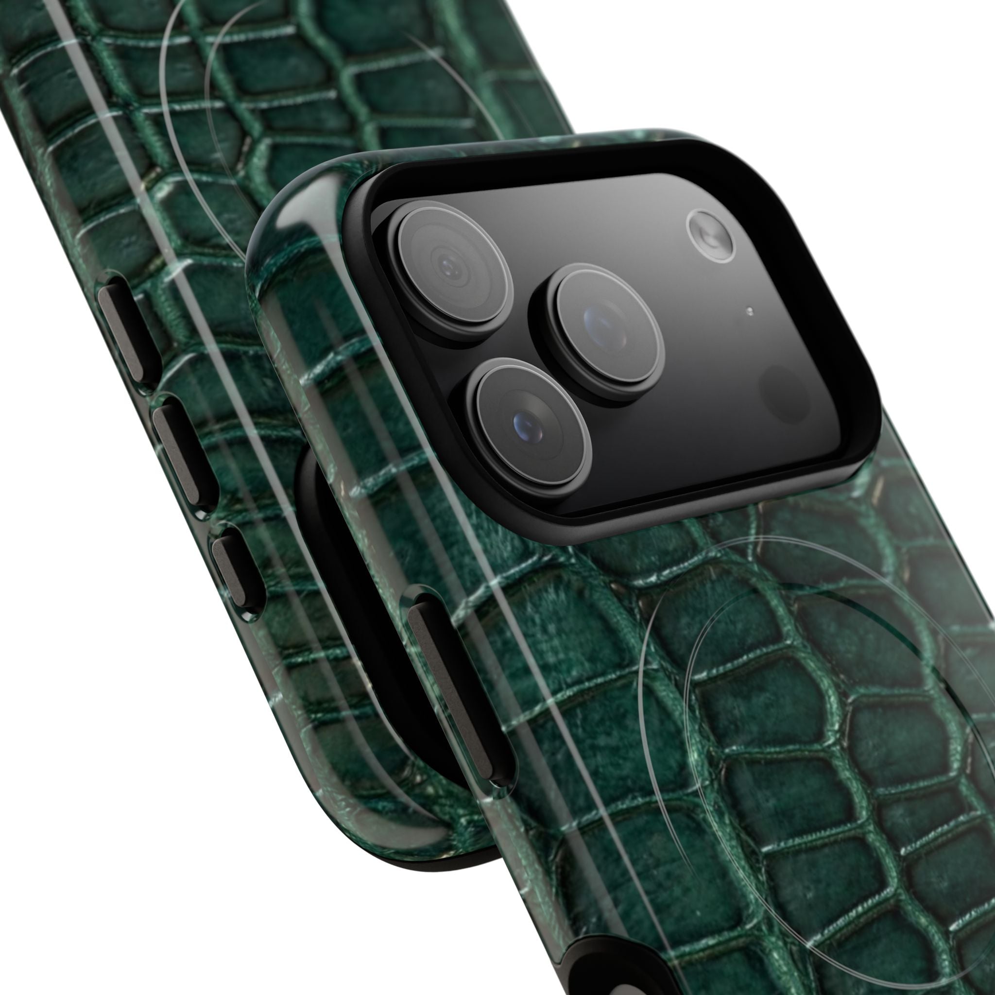 Emerald Alligator Magsafe Tough Case
