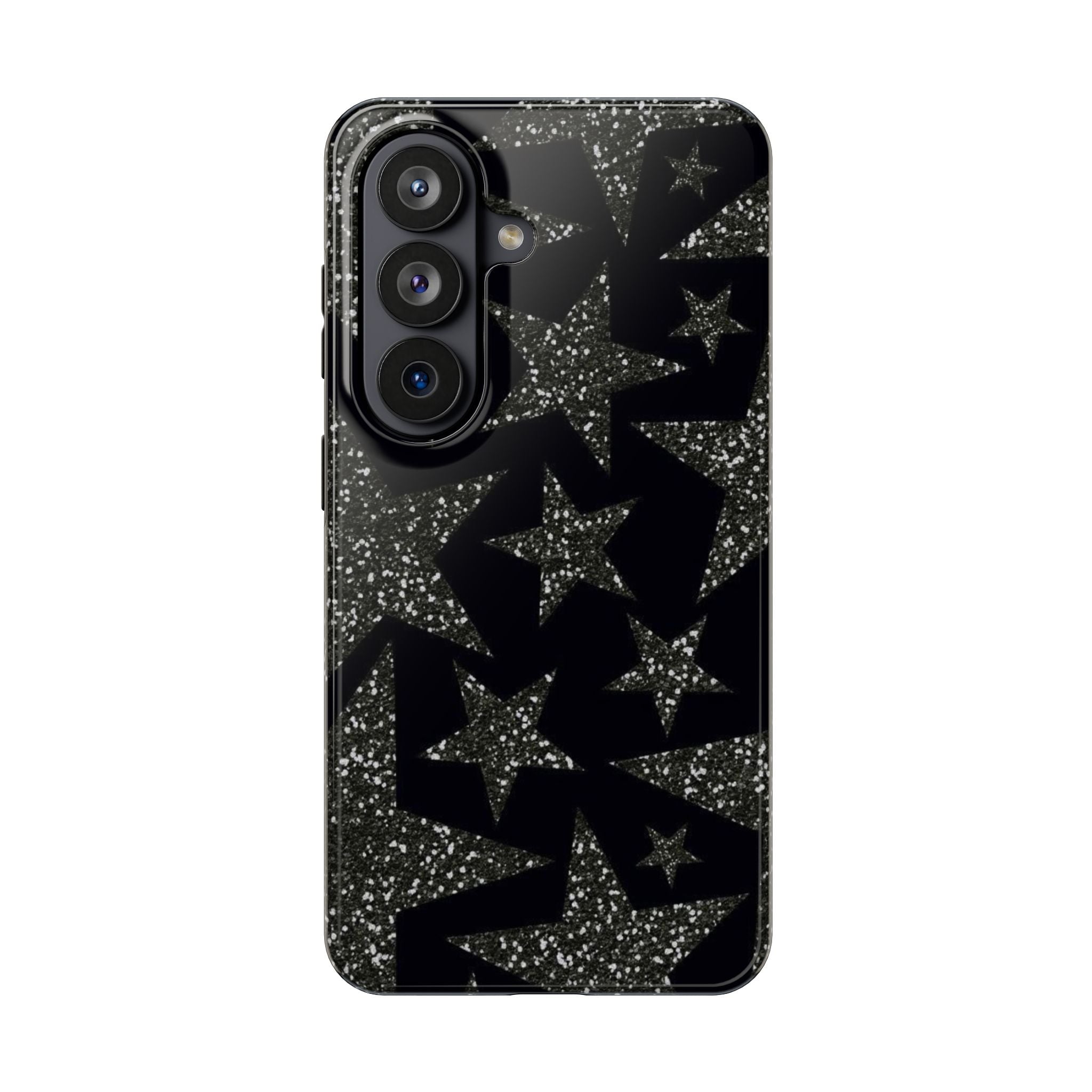 Black Grunge Star Tough Case
