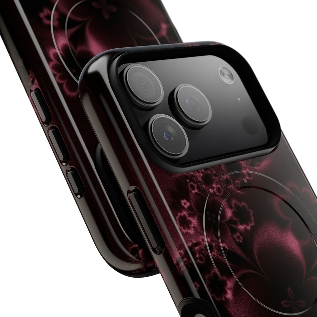 Midnight Hibiscus Magsafe Tough Case