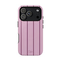 Plum Stripe Magsafe Tough Case