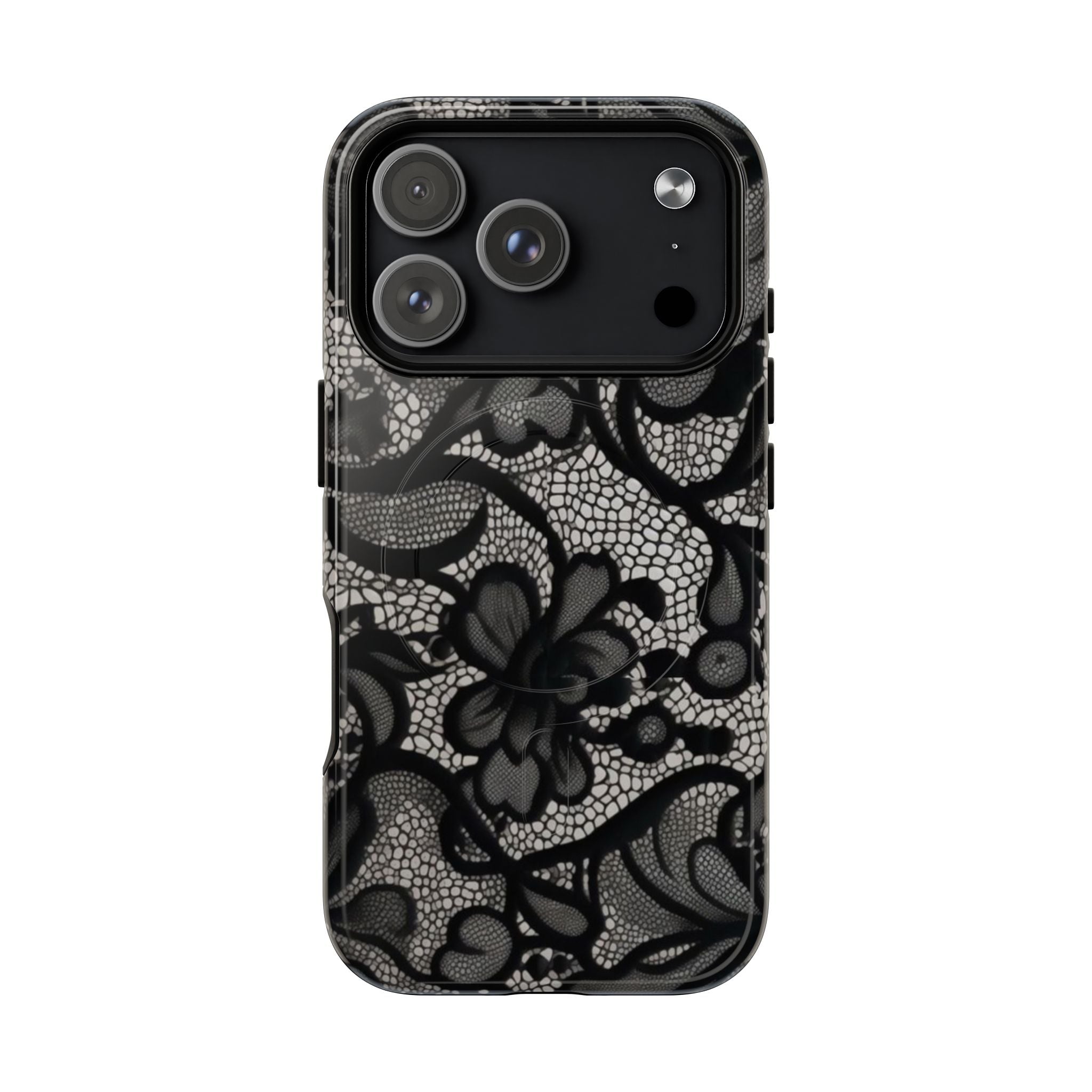 Black Lacey Magsafe Tough Case