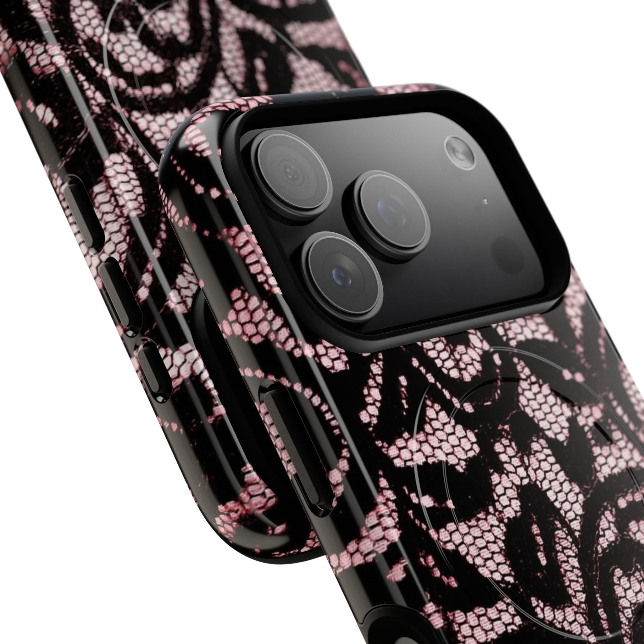 Pink Lacey Magsafe Tough Case