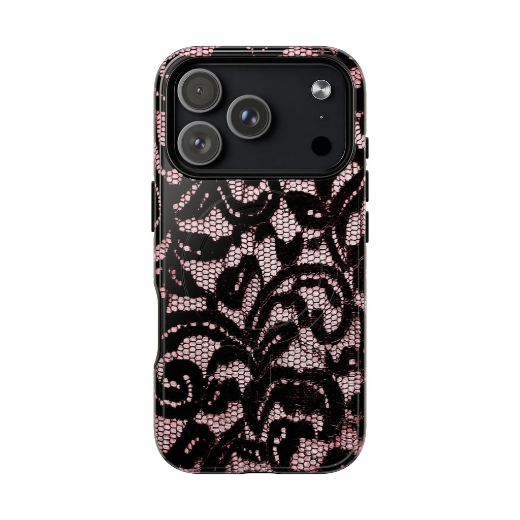 Pink Lacey Magsafe Tough Case