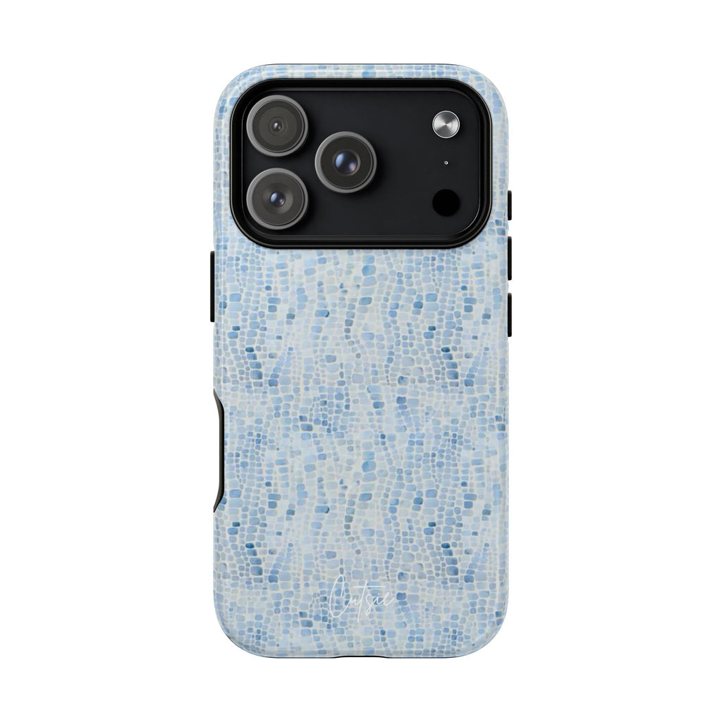 Blue Pebble Magsafe Tough Case