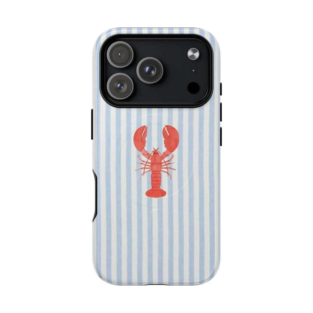 Seaside Lobster Stripe Magsafe Tough Case