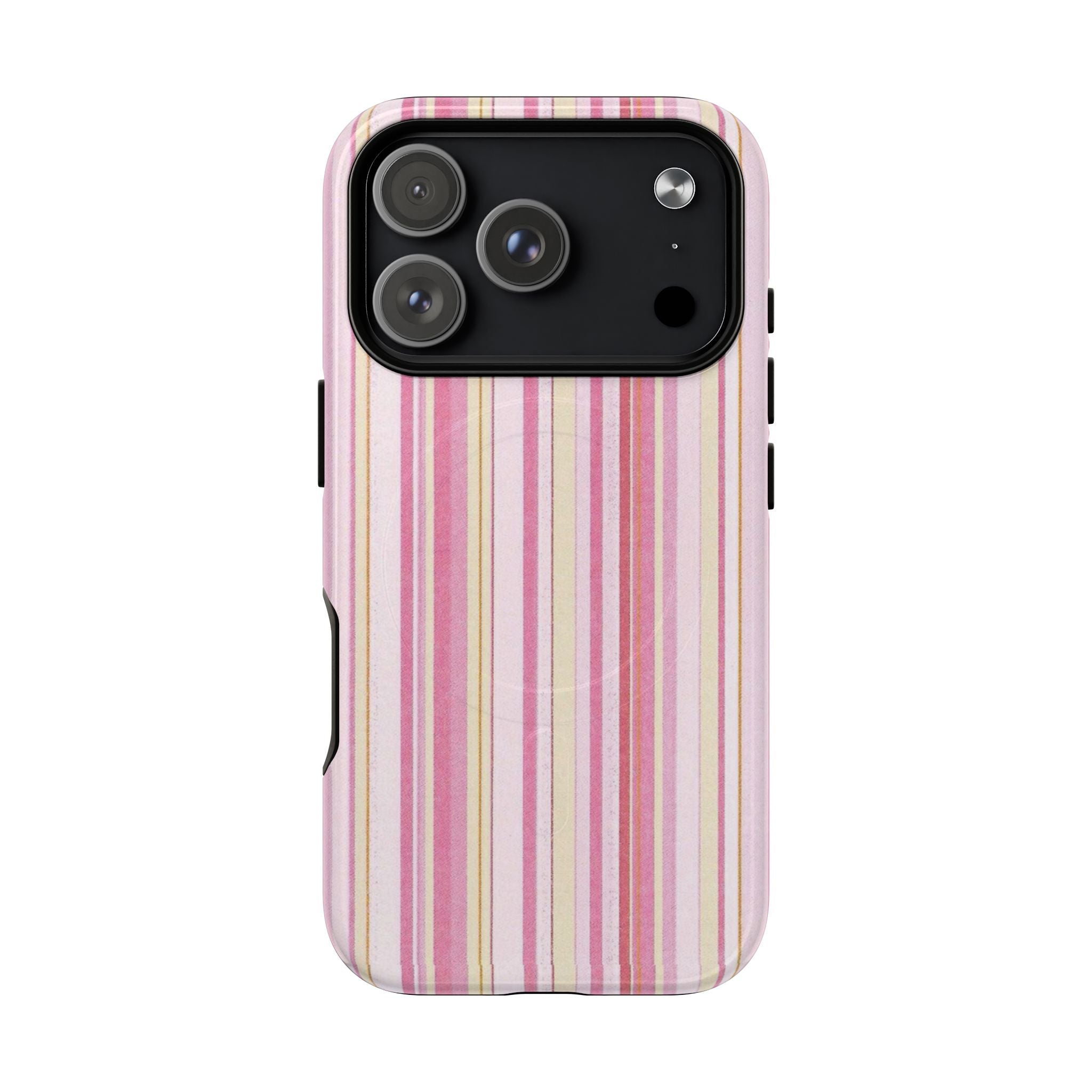 Strawberry Lemonade Stripes Magsafe Tough Case