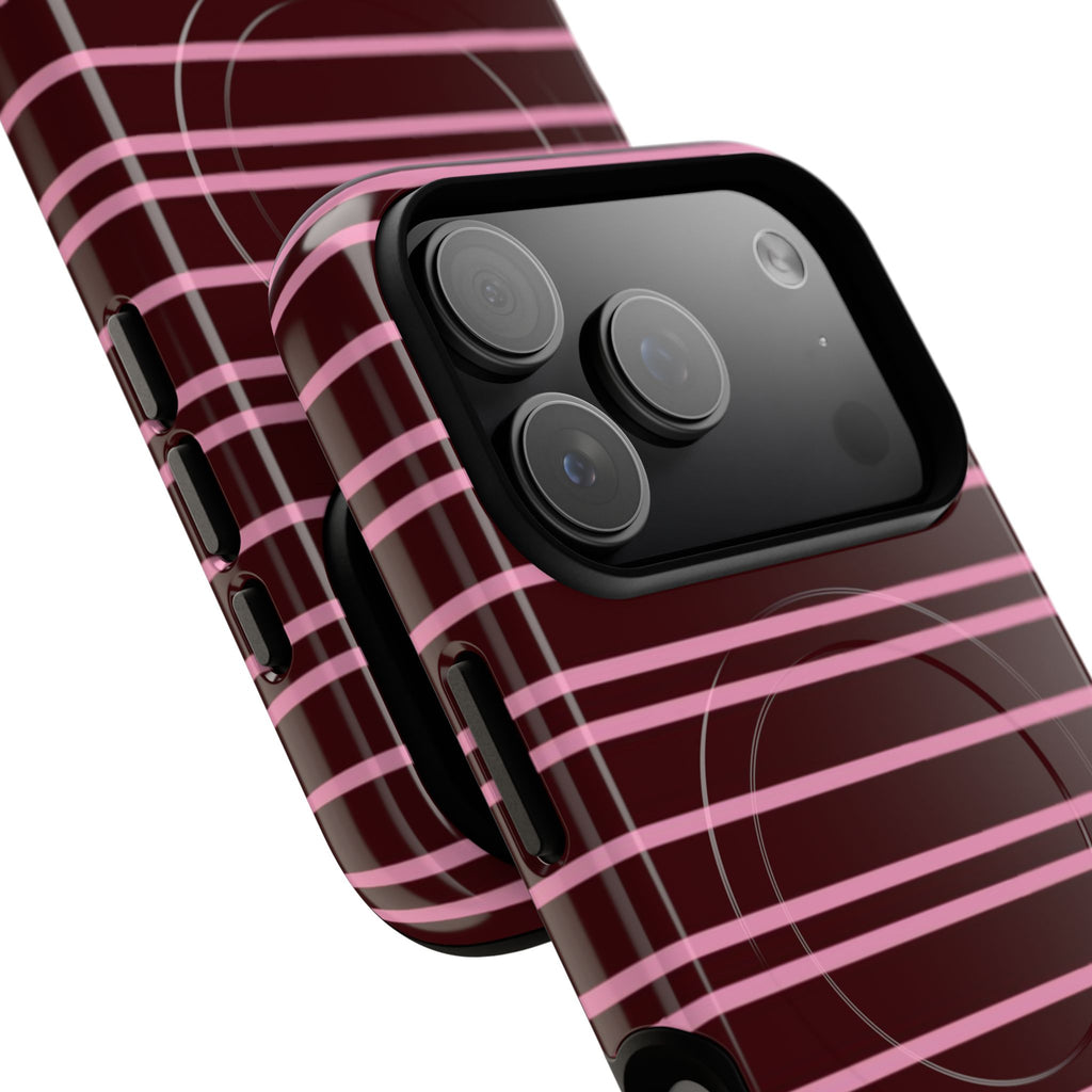 Wine Stripe Magsafe Tough Case